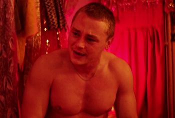 Ben Hardy shirtless