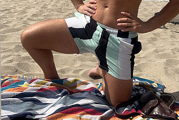 Garrett Clayton big bulge