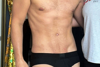 Garrett Clayton underwear