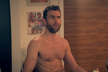 Matthew Lewis shirtless