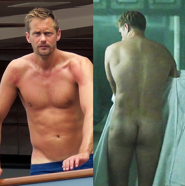 Alexander Skarsgard nude ass