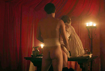 Nicholas Galitzine naked bum