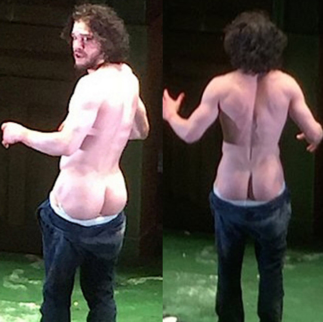 Kit Harington nude ass