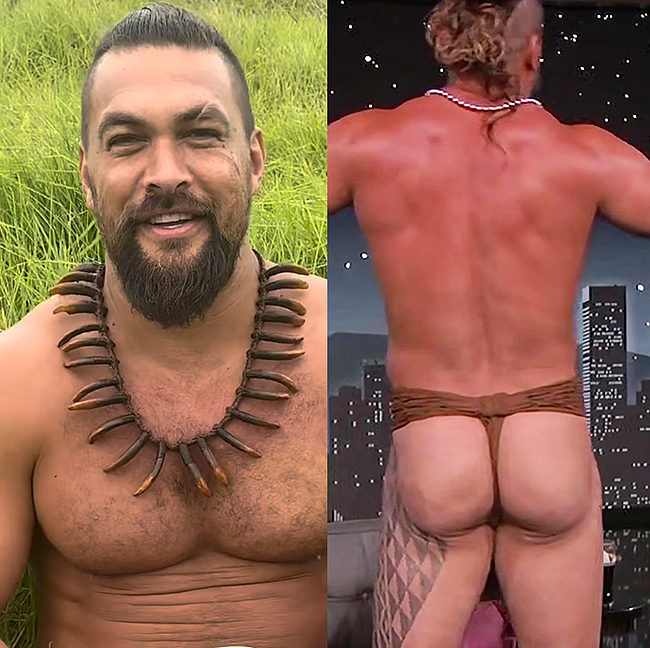 Jason Momoa nude ass