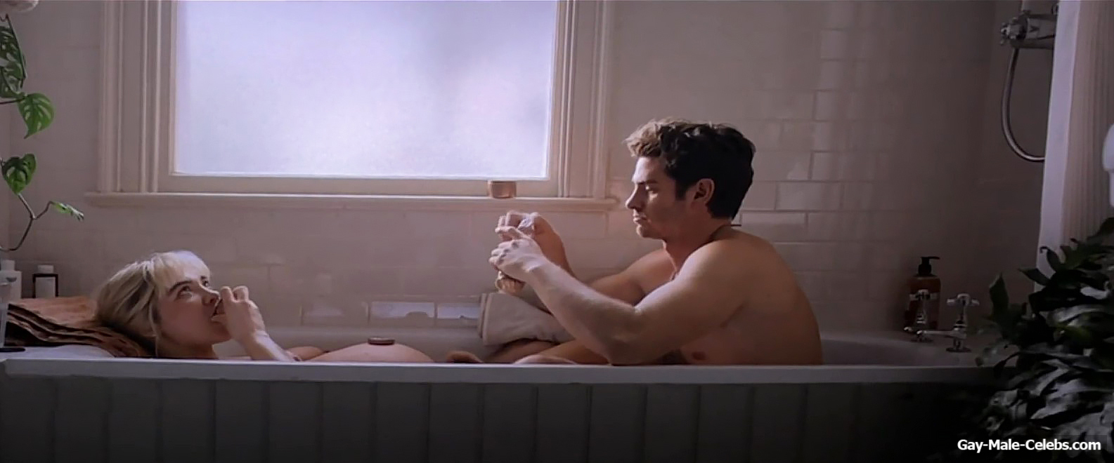 Andrew Garfield Nude Ass Scenes in We Live in Time