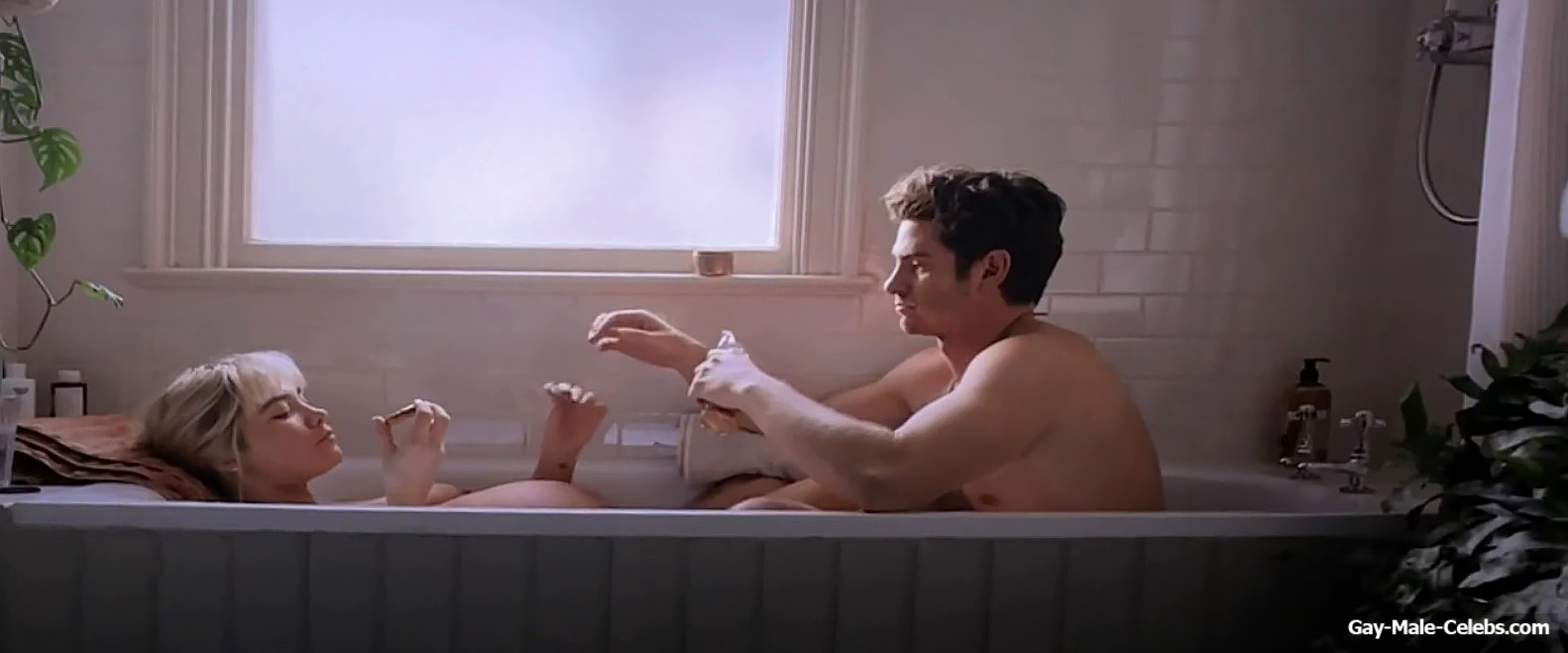 Andrew Garfield Nude Ass Scenes in We Live in Time