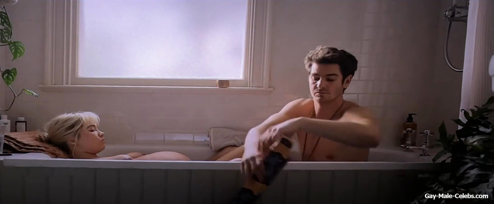 Andrew Garfield Nude Ass Scenes in We Live in Time