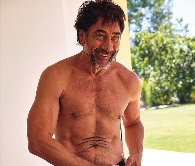 Javier Bardem exposed