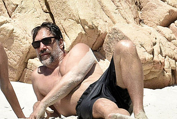 Javier Bardem shirtless