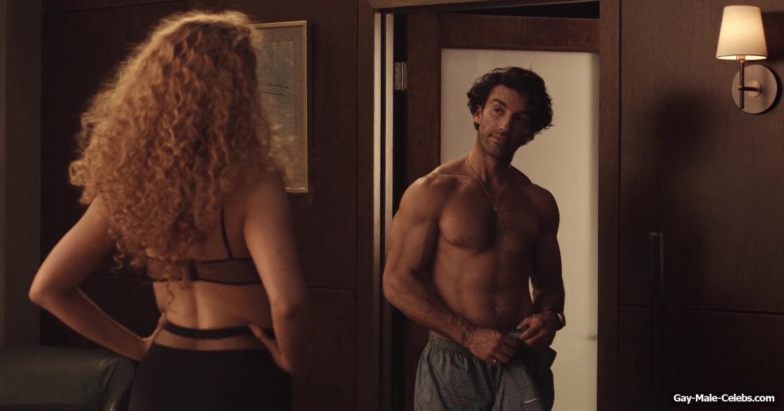 Justin Baldoni Nude Torso &amp; Underwear Scenes in It Ends with Us