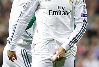 Cristiano Ronaldo penis oops