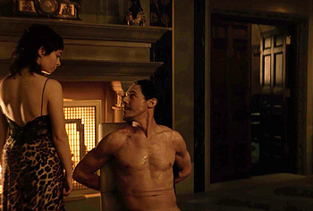 Theo Rossi shirtless