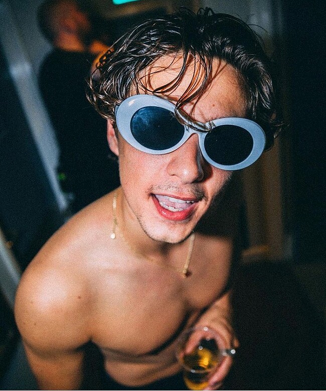 Bradley Simpson shirtless