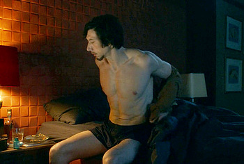 Adam Driver shirtless