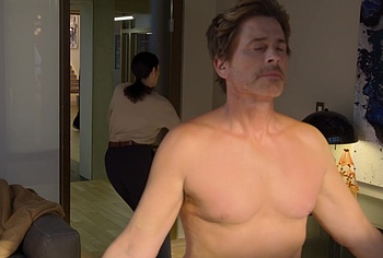 Rob Lowe shirtless