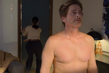 Rob Lowe topless