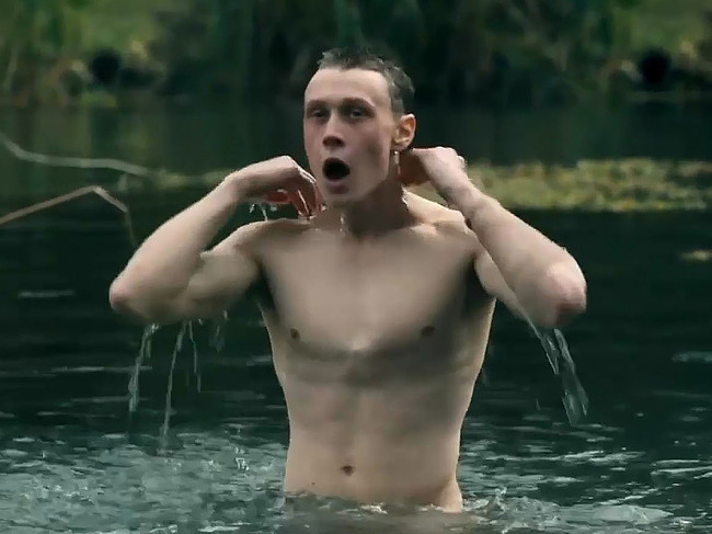 George MacKay nude