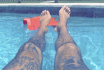 Jayson Tatum sexy feet