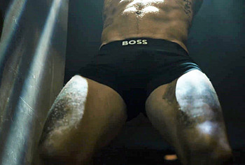 David Beckham cock bulge