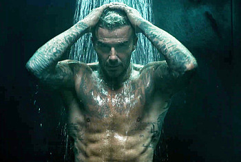 David Beckham frontal nude