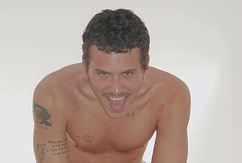 Aron Piper nude torso