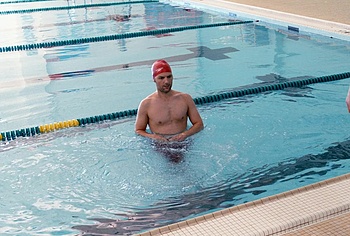 Adam Scott naked torso