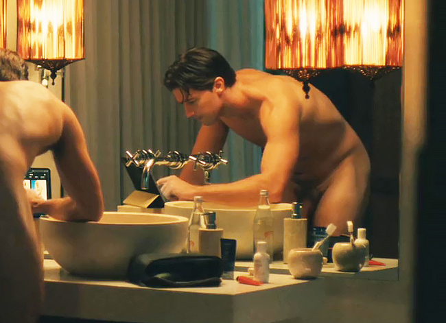 Patrick Schwarzenegger frontal nude