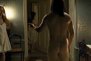 Jason Isaacs exposed bum