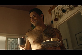 Vinnie Bennett shirtless