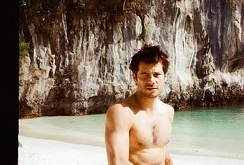 Dylan OBrien shirtless