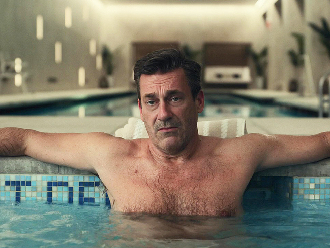 Jon Hamm sin camisa
