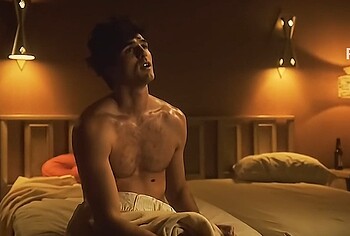 Jacob Elordi shirtless