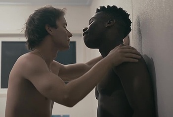Brandon McEwan  Keishon Joseph shirtless