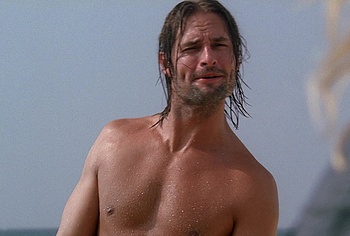 Josh Holloway wet
