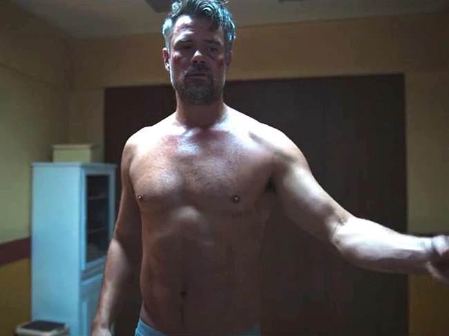 Josh Duhamel shirtless