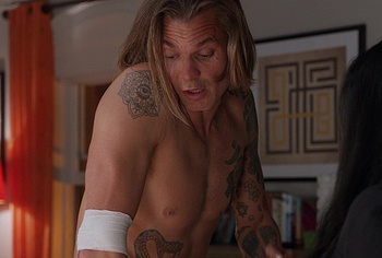 Timothy Olyphant torso