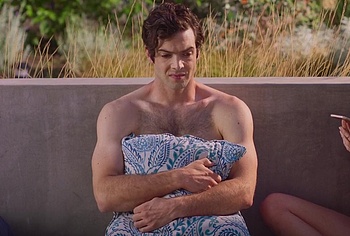 Ethan Peck chest
