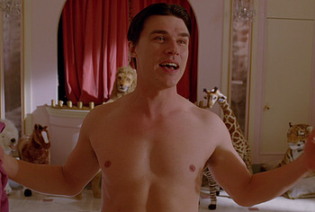 Finn Wittrock naked torso