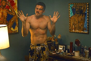 Karl Glusman cock bulge