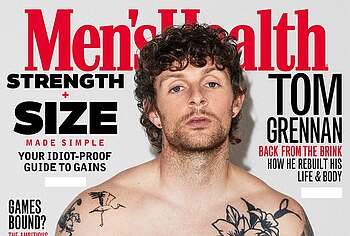 Tom Grennan shirtless
