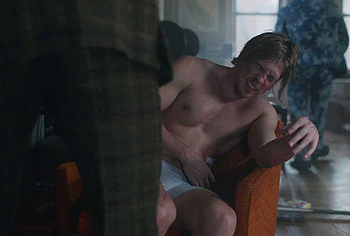 Austin Butler naked torso