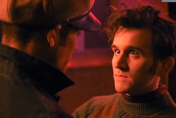 Harry Melling gay scenes in Please Baby Please