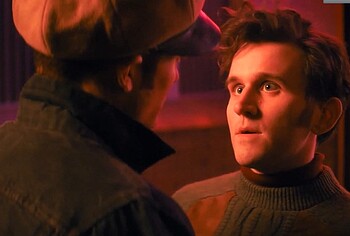 Harry Melling gay scenes in Please Baby Please