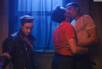 Harry Melling gay scenes in Please Baby Please