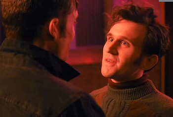 Harry Melling gay scenes in Please Baby Please