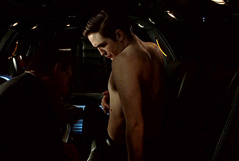 Robert Pattinson sexy in Cosmopolis