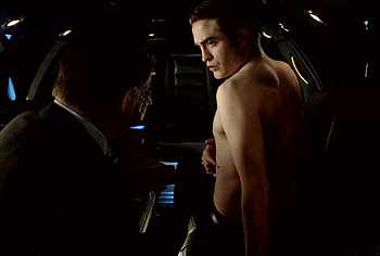 Robert Pattinson sexy in Cosmopolis