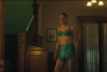 Charlie Hunnam bulge in Monster The Ed Gein Story