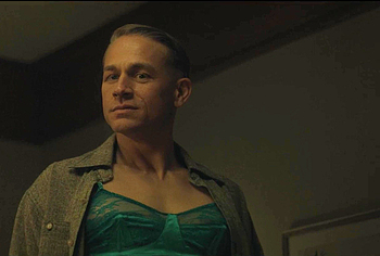 Charlie Hunnam bulge in Monster The Ed Gein Story