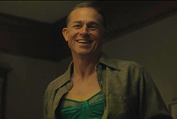 Charlie Hunnam bulge in Monster The Ed Gein Story